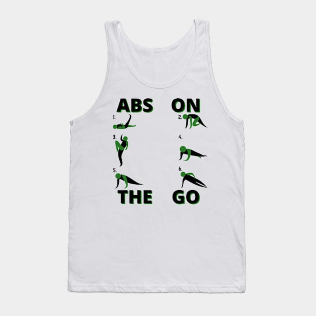 Abs On The Go Workouts Tank Top by Claudia Williams Apparel